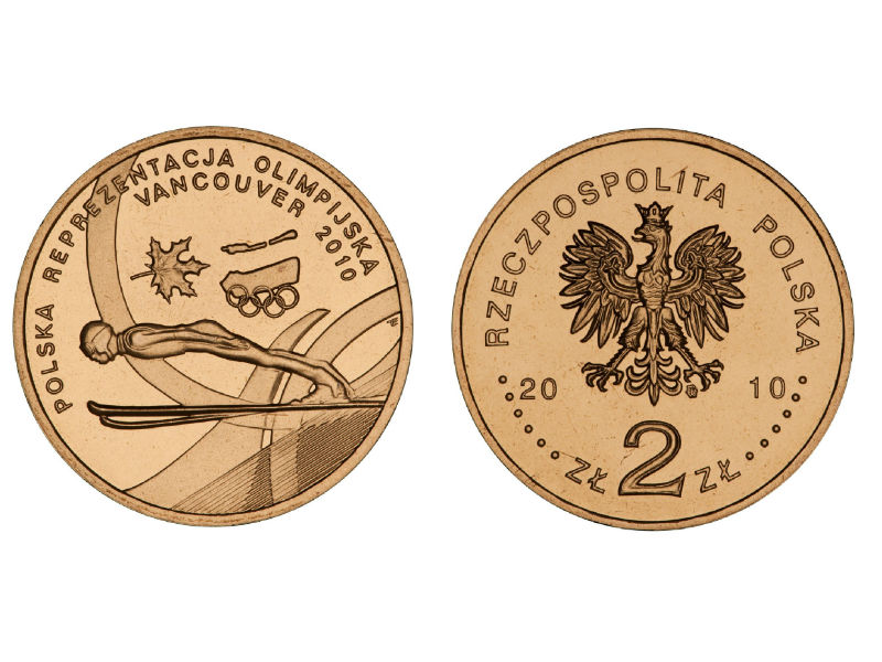 2 zł - Vancouver 2010