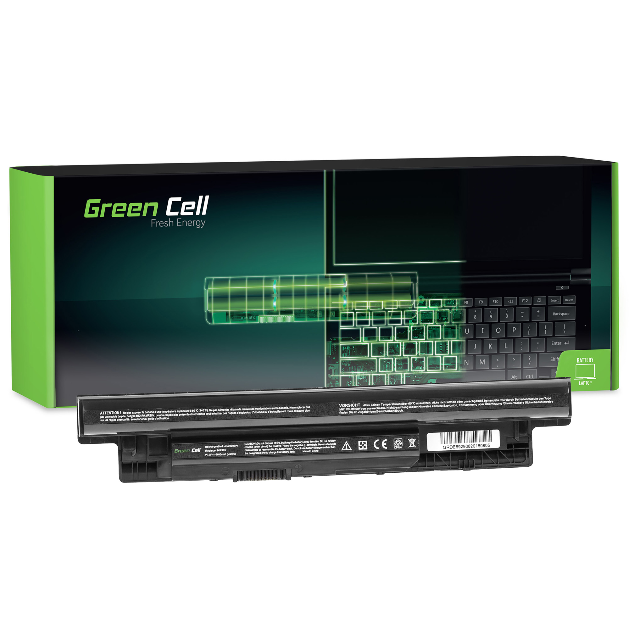 Zdjęcia - Akumulator do laptopa Green Cell Bateria MR90Y Xcmrd do Dell Inspiron 15 3521 3537 3542 3543 17R 5721 5737 