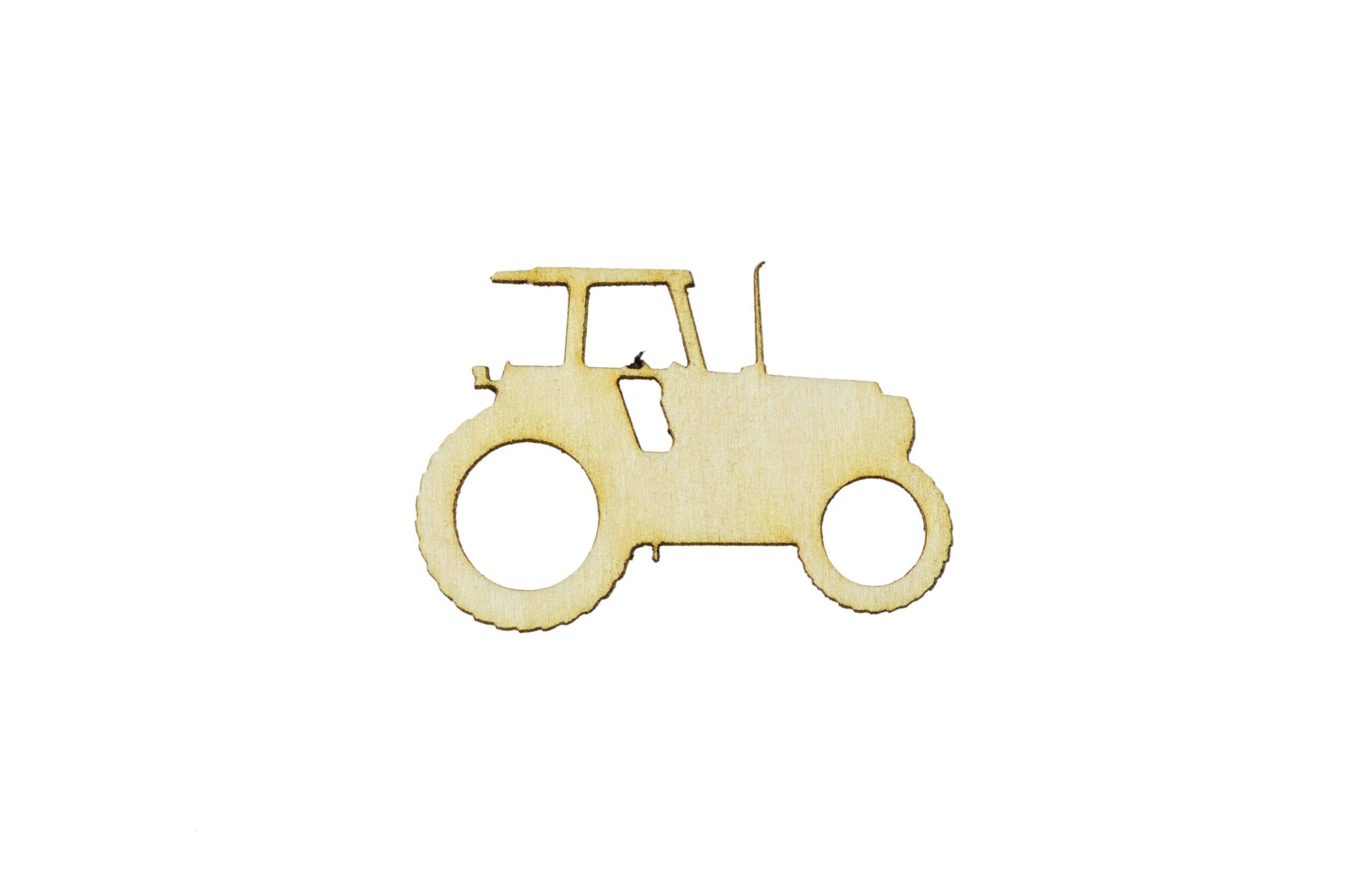 Drewniane scrapki Traktor 15cm ozdoba decoupage