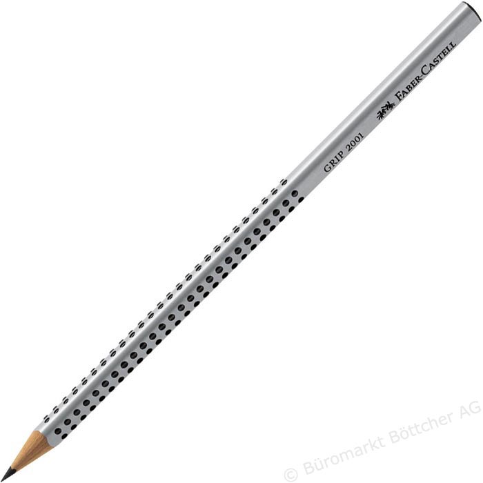 

Ołówek trójkątny Hb Grip 2001 Faber Castell szary