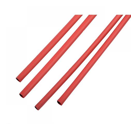 

Rurki termokurczliwe 4,5 mm-1m czerwone kpl/2szt.