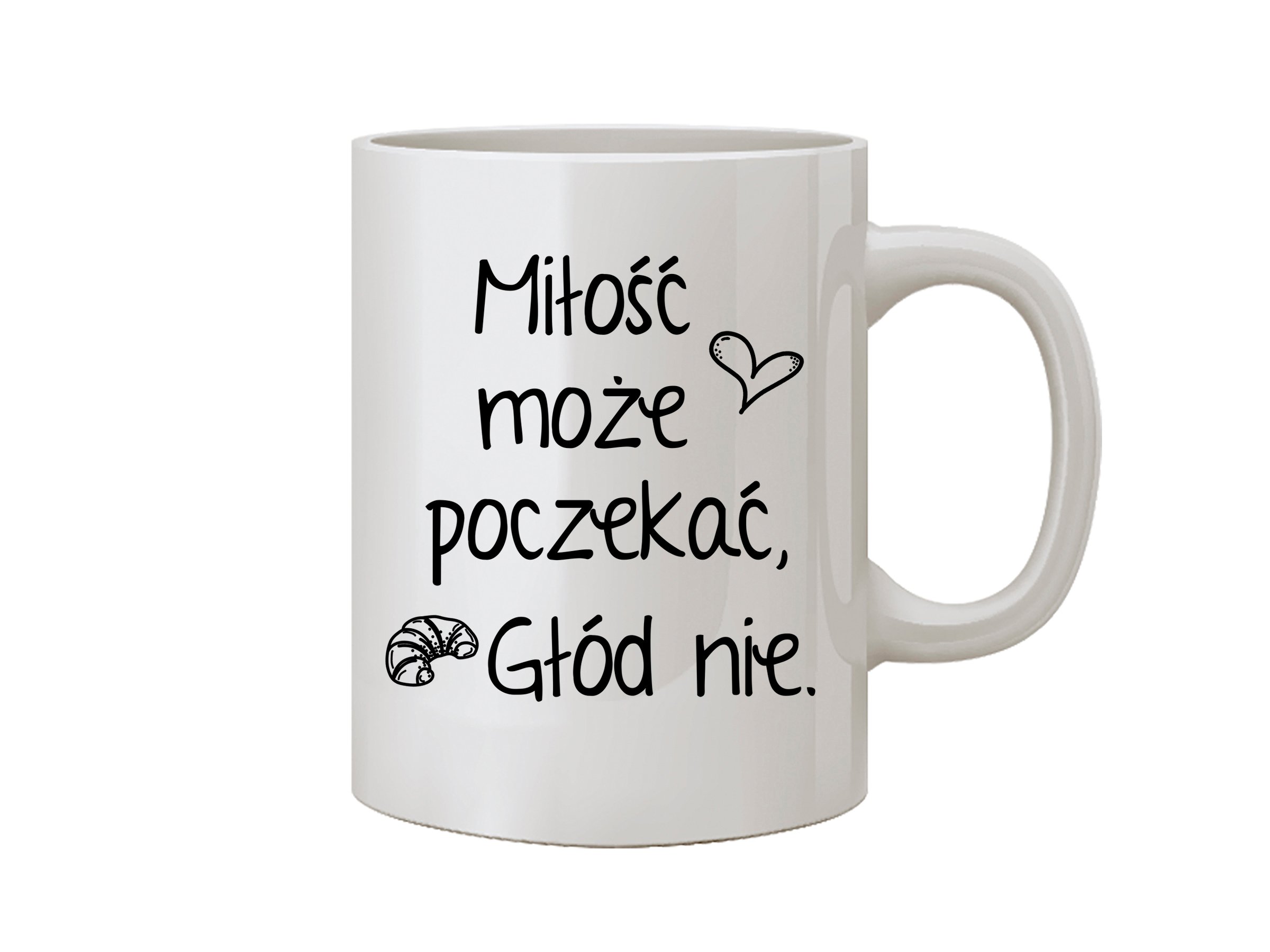

Kubek Z Napisami Miłość Może Poczekać Dużo Wzorów