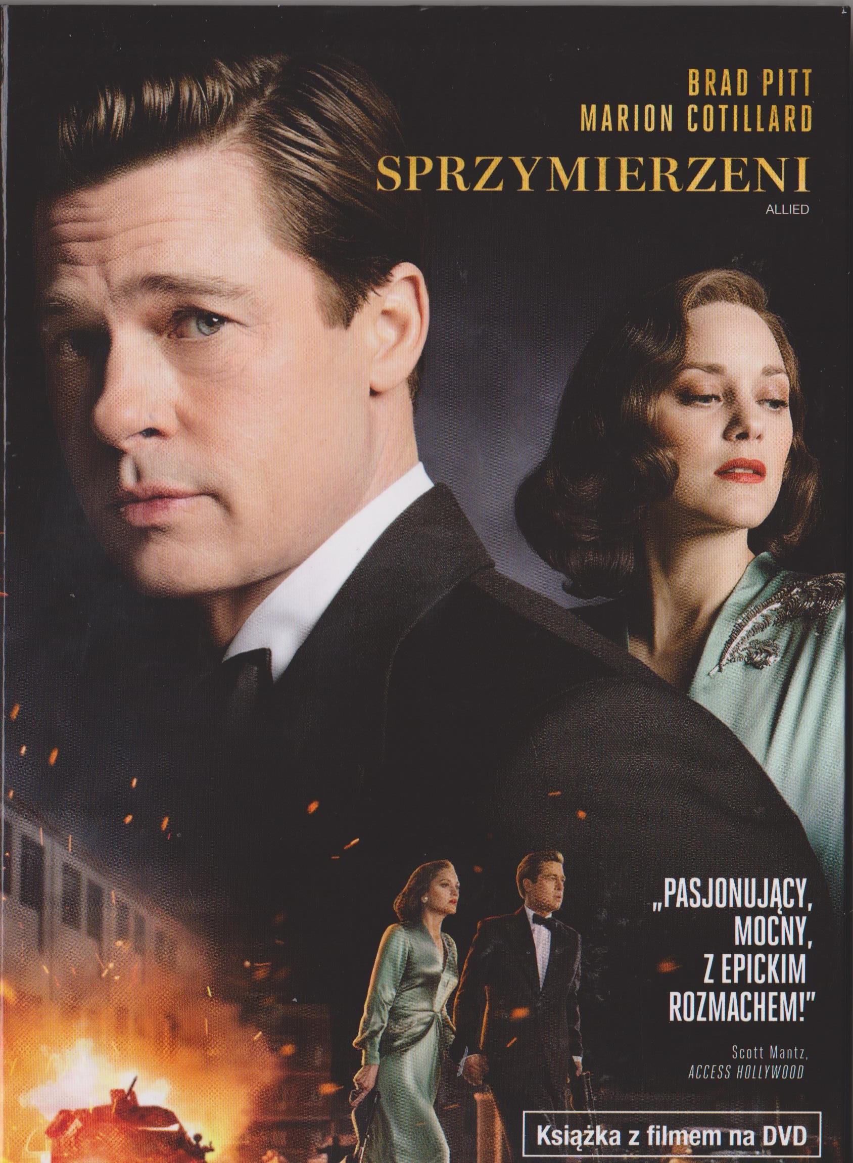 [DVD] Sprzymierzeni Brad Pitt (folia)