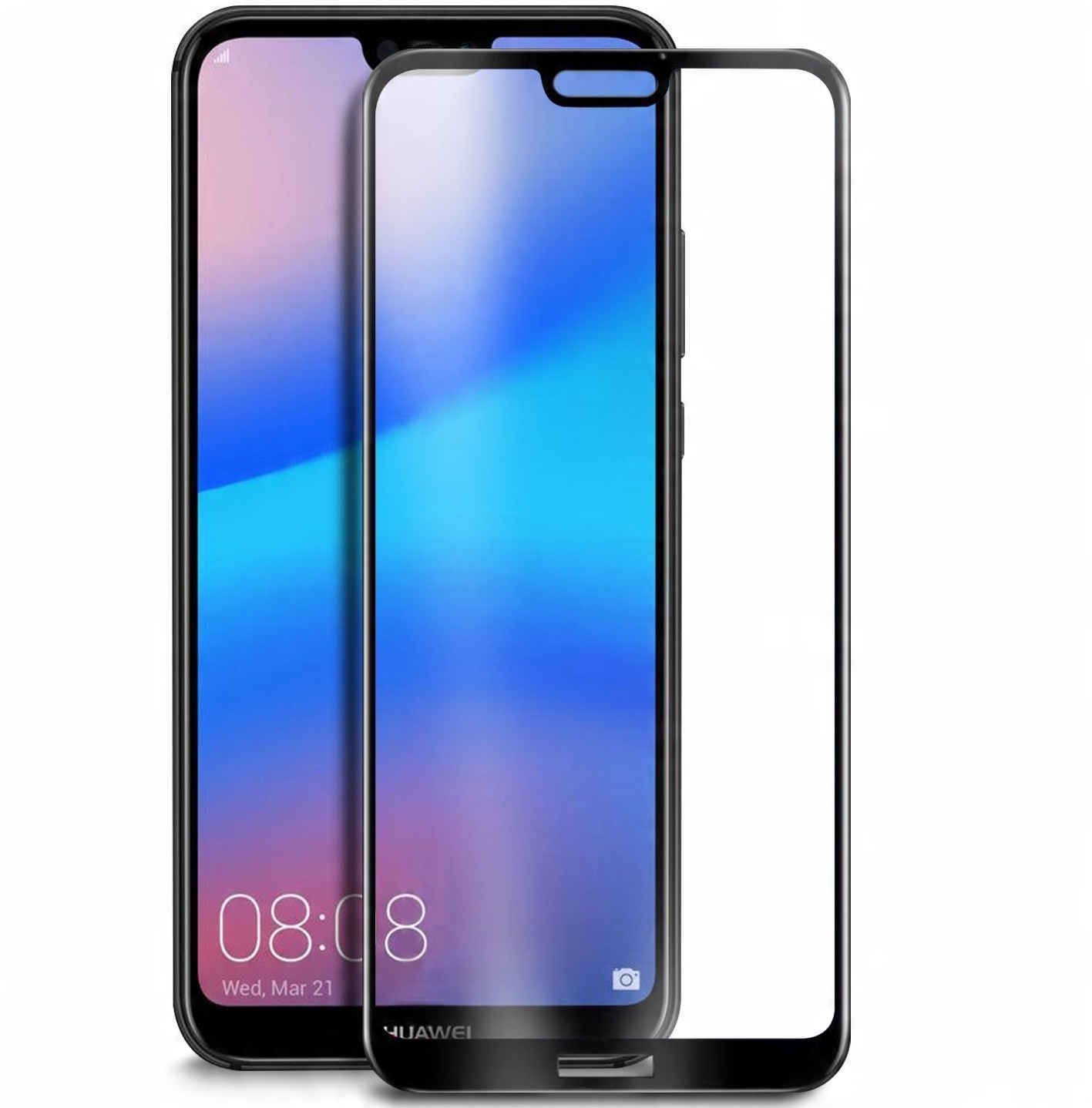 

Pełne Szkło Hartowane 5D Szybka Do Huawei P20 Lite