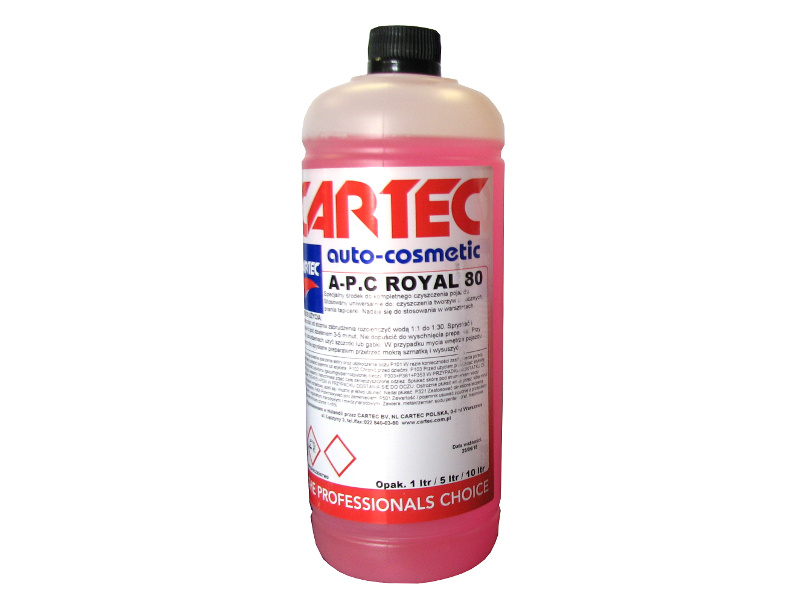 

Cartec Royal 80 uniwersalny czyszczący tapicerka