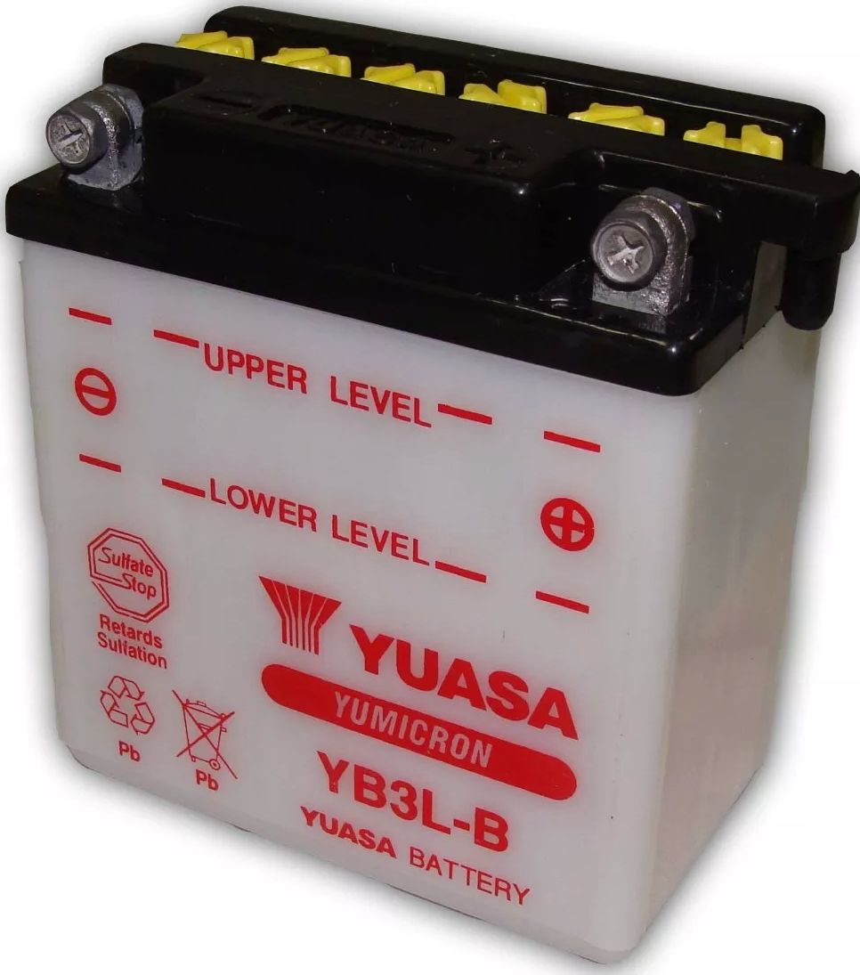 Akumulátor Yuasa YB3L-B Yamaha Rd 80 LC 83-86