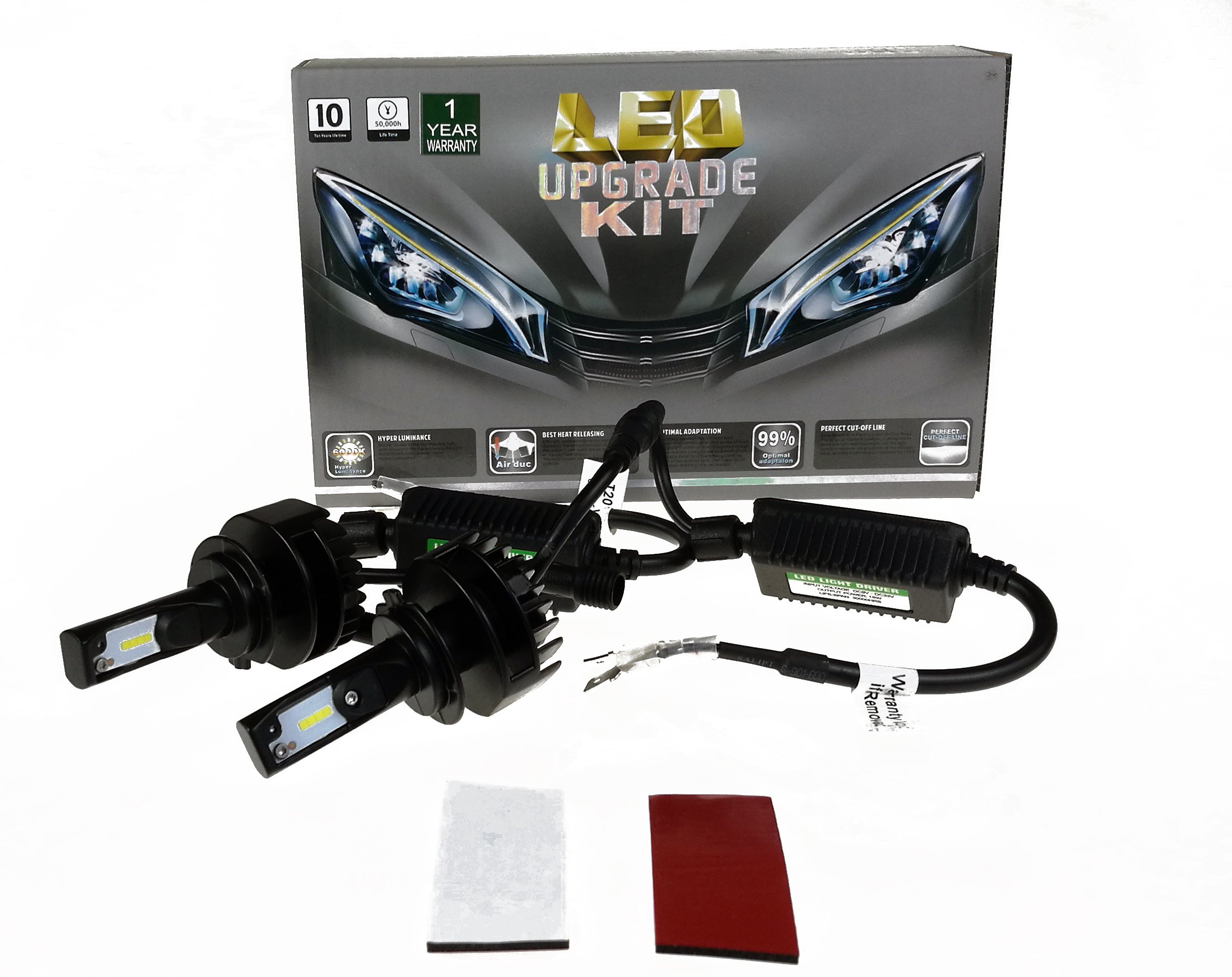 

Żarówka Zestaw H7 Led 12V-24V 5200Im 5700K M-Tech