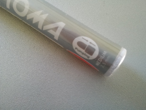 Marker olejny olejowy gruby 2,5 mm Toma srebrny Kolor srebrny