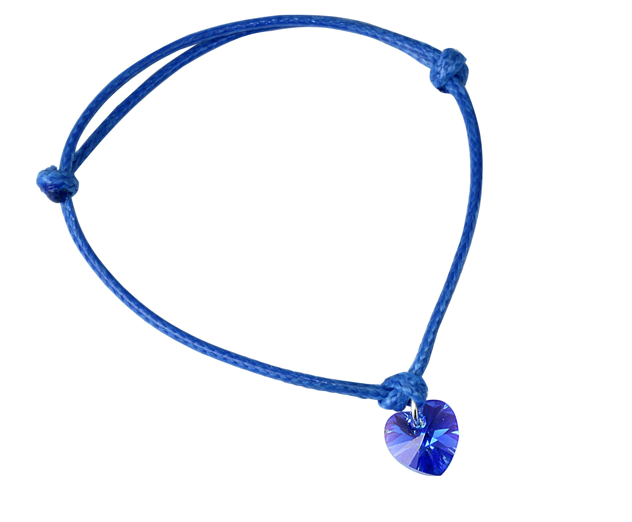 

Bransoletka Sznurek Serce Kr. Swarovski