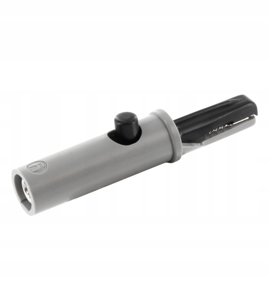 

Hirschmann Krokodylek Izolowany Gn. 4MM Czarny
