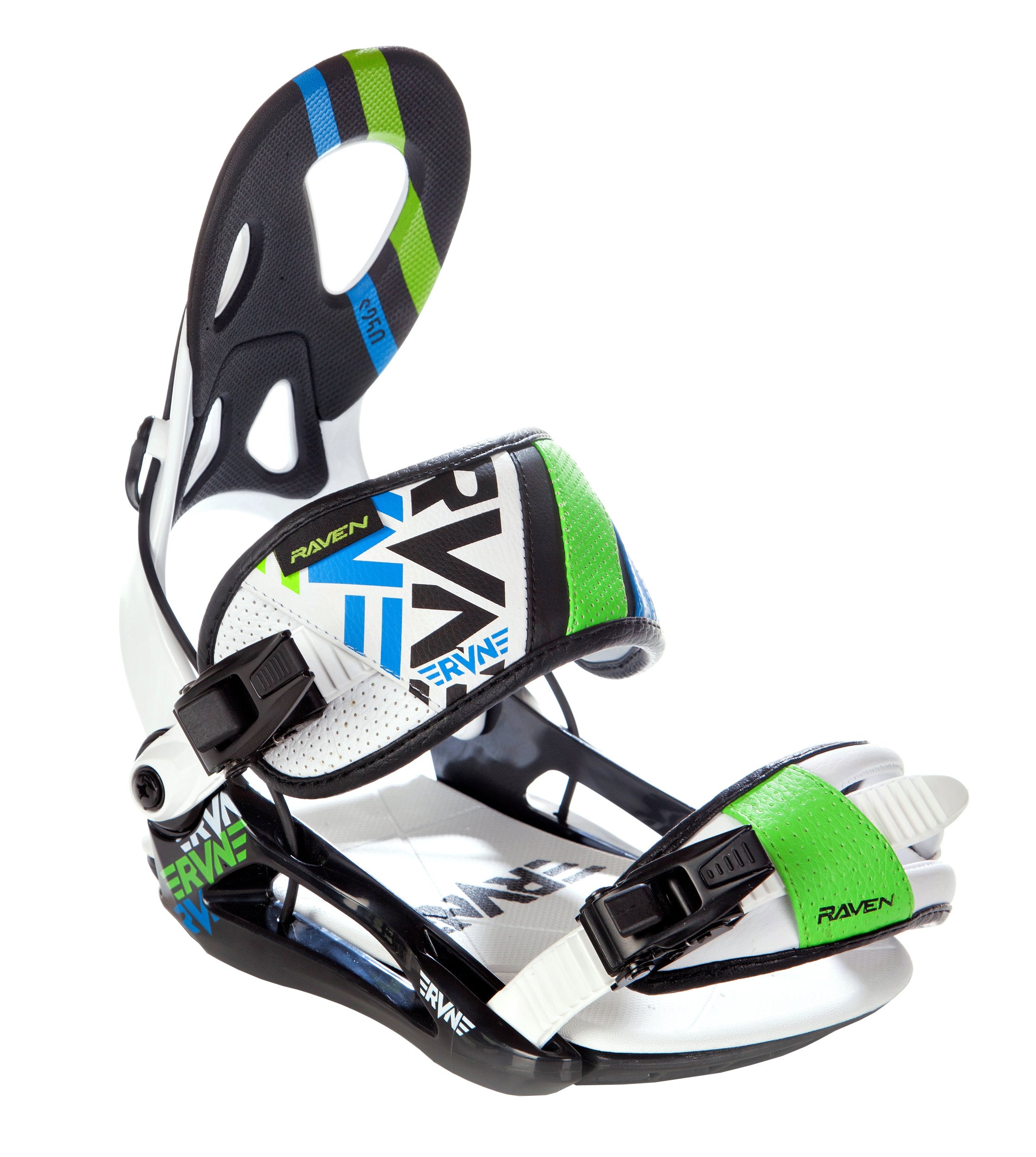 

Nowe Wiązania Raven S250 Black/White/Green XL