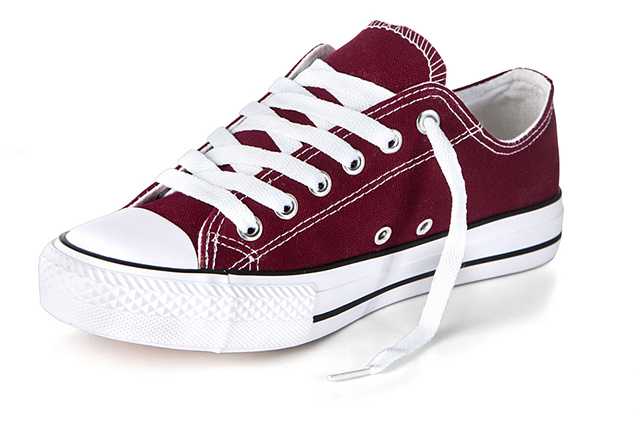 

Buty sportowe Trampki damskie tenisówki Bordowe