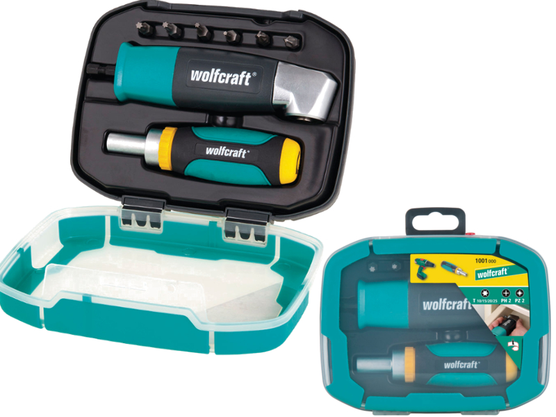 

Wolfcraft Adapter Kątowy Wkrętak Bity 1001000