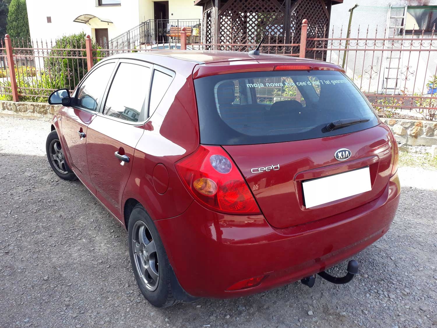 HAK HOLOWNICZY HYUNDAI i30 2006- Ceed I hb 2006- Uciąg 1500 kg