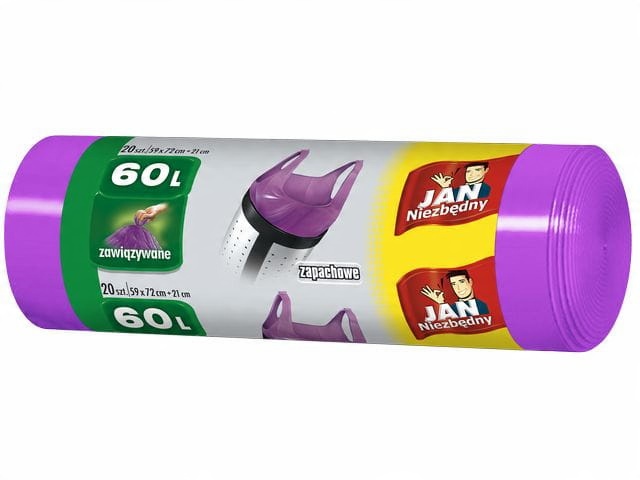 

Jan Niezbędny Worki Na Śmieci 60L 20szt T-shirt
