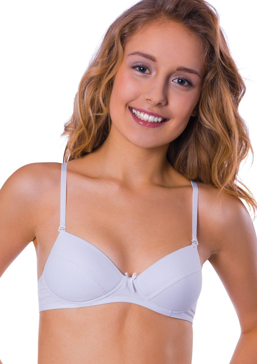 Ключ бюстгальтер для подростков TBC 024 белый