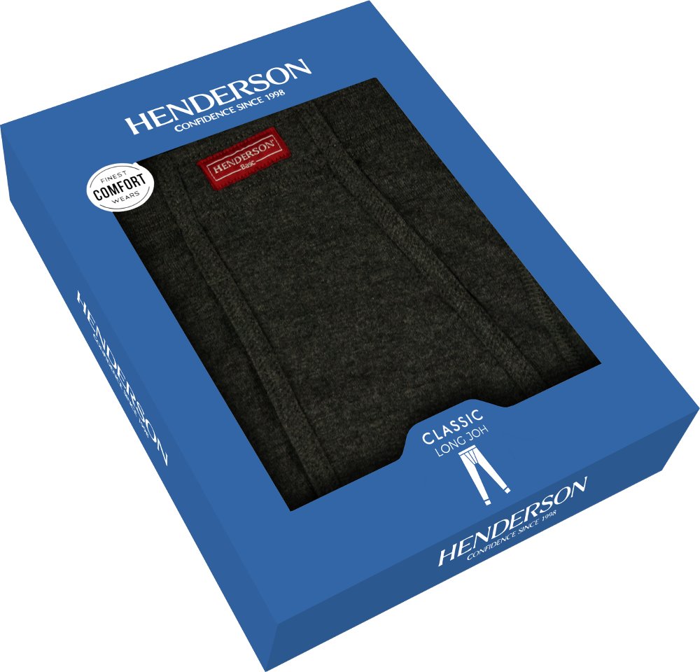 KALESONY HENDERSON męskie 4862 bawełniane - r XXL Długość do kolan