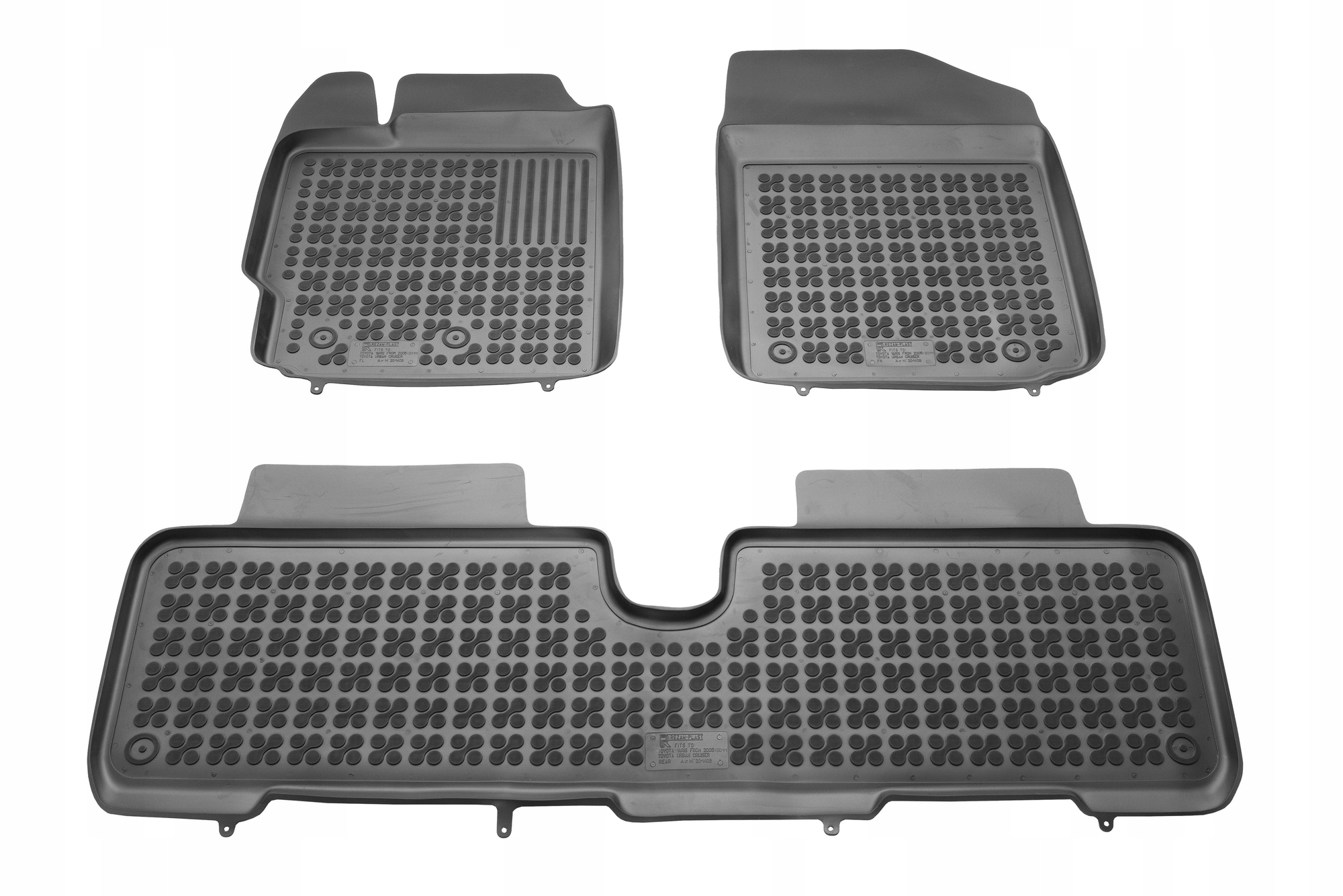 

Dywaniki gumowe Toyota Yaris 2005-2011 Rezaw