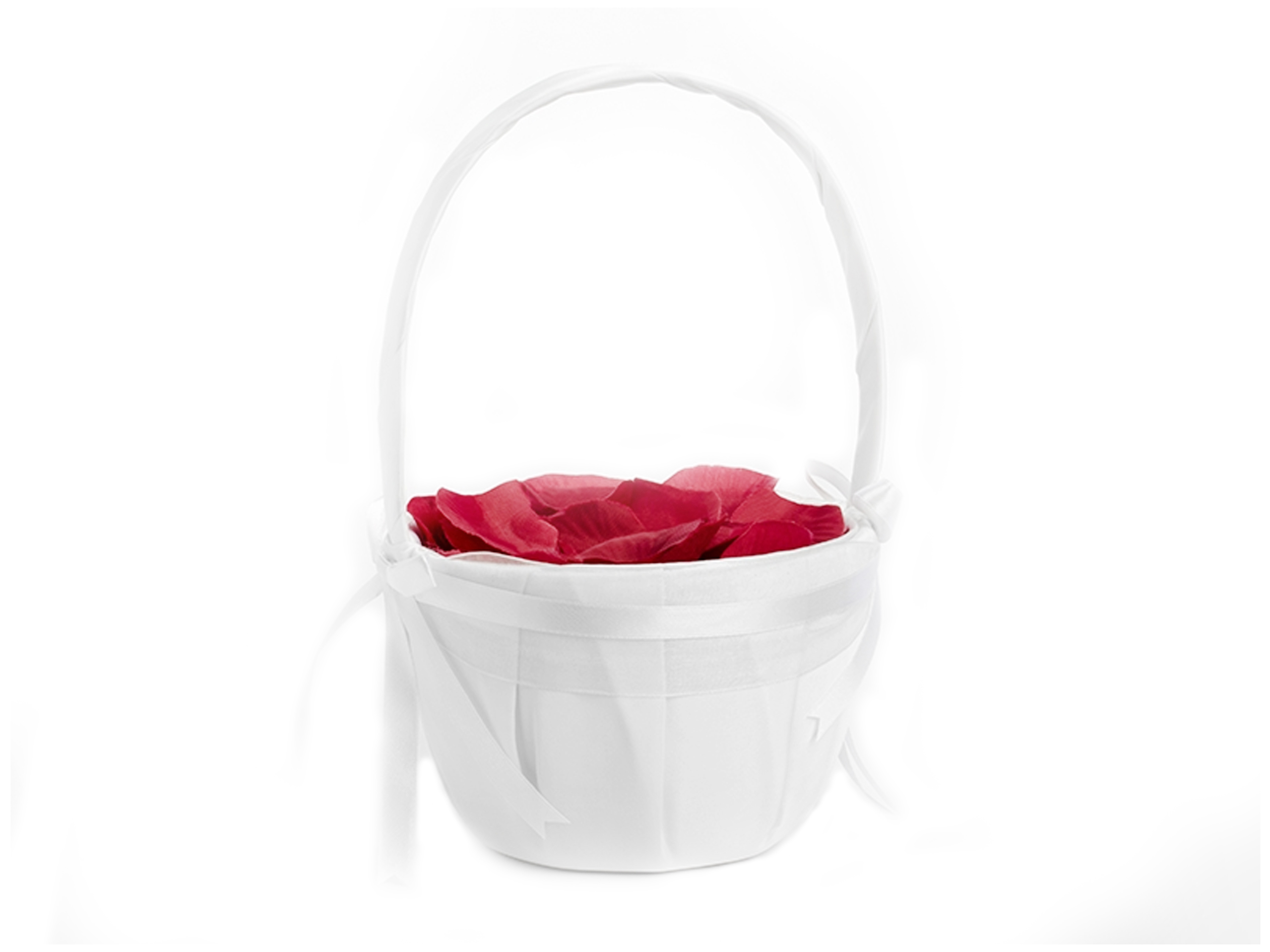 

Koszyczek na płatki róż - Biały - 26cm