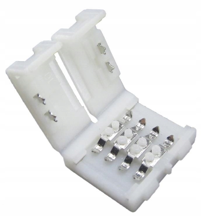 

Złączka klips spinka 10mm Rgb 4pin do taśma Led