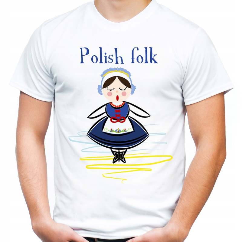 

Koszulka t-shirt polish folk folkowa z Polski -M