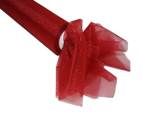 

Organza Dekoracyjna Ślub Wesele Organtyna Bordo
