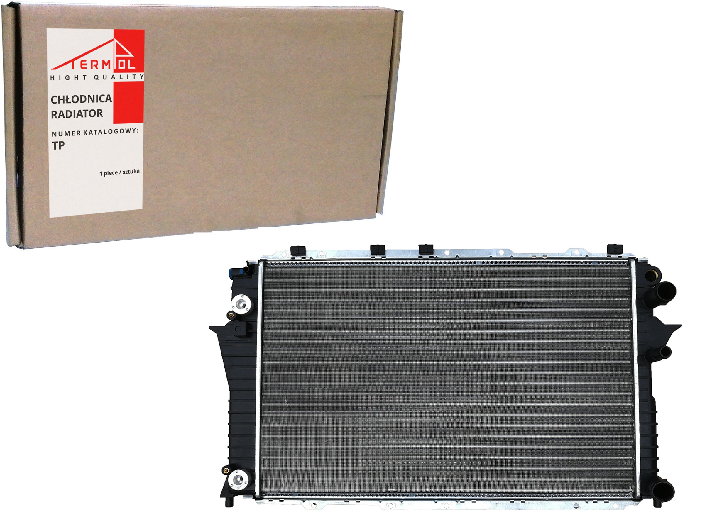 CHŁODNICA WODY AUDI 100 A6 C4 1.9 2.5 90- AUTOMAT