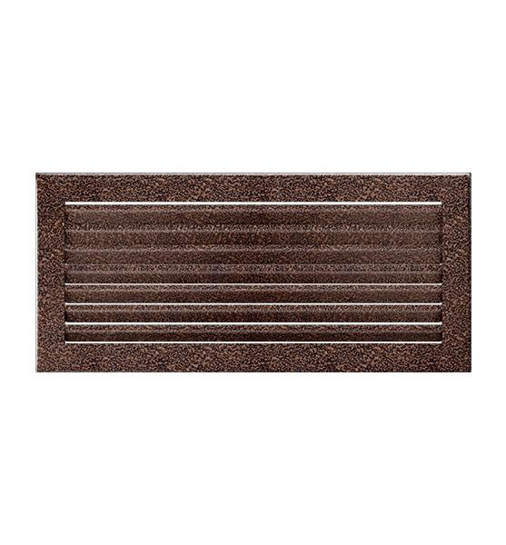 Větrací krbová mřížka Fresh 17x37 cm, měď