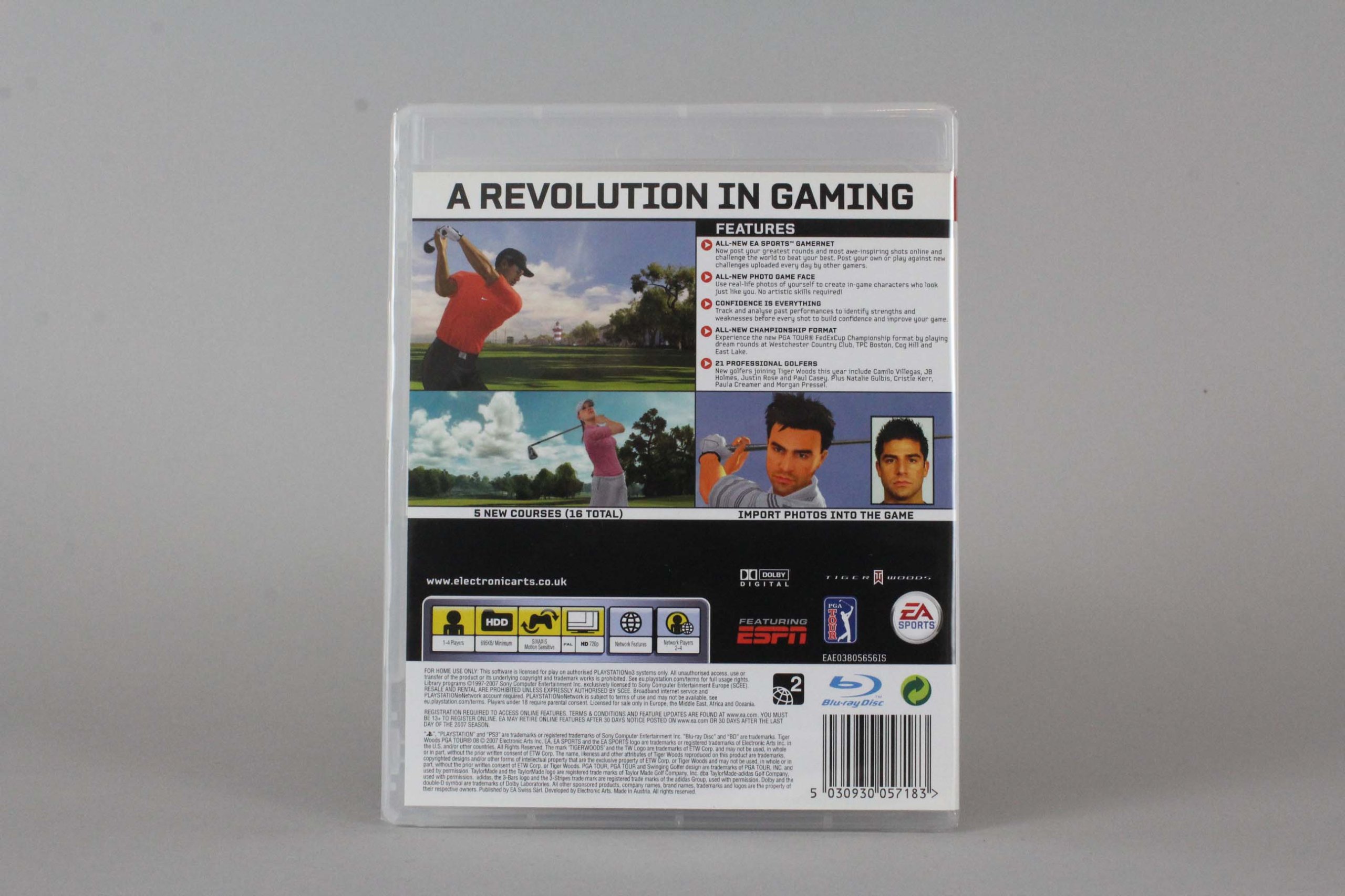 TIGER WOODS PGA TOUR 08 PS3 Tytuł TIGER WOODS PGA TOUR 08