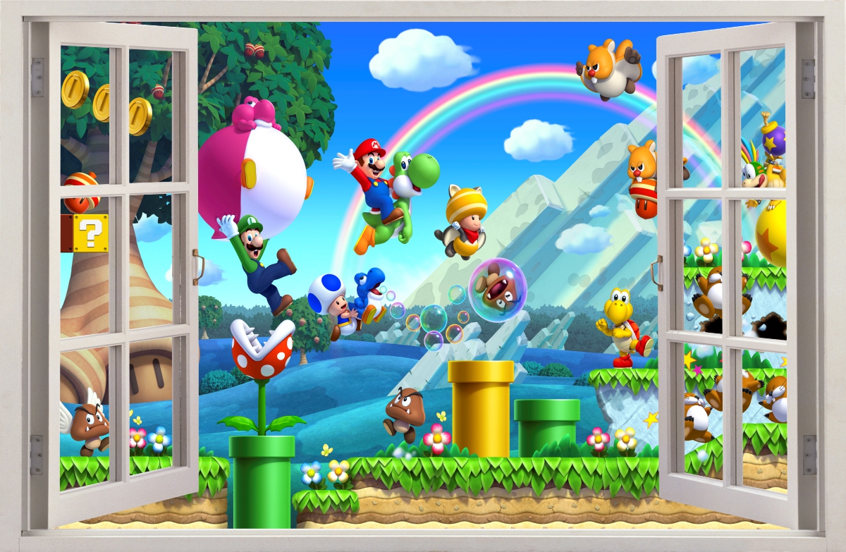 

Naklejki Na Ścianę Okno Mario Bros 20 115x75cm