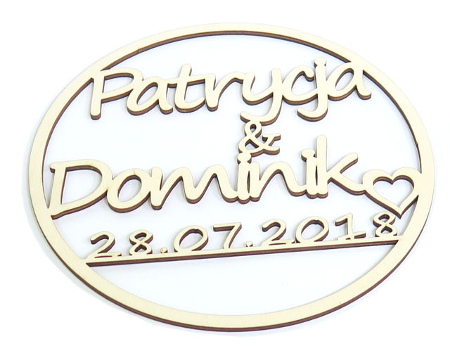 

Koło Do Łapacza Snów 20cm Z Imionami i Datą VO83