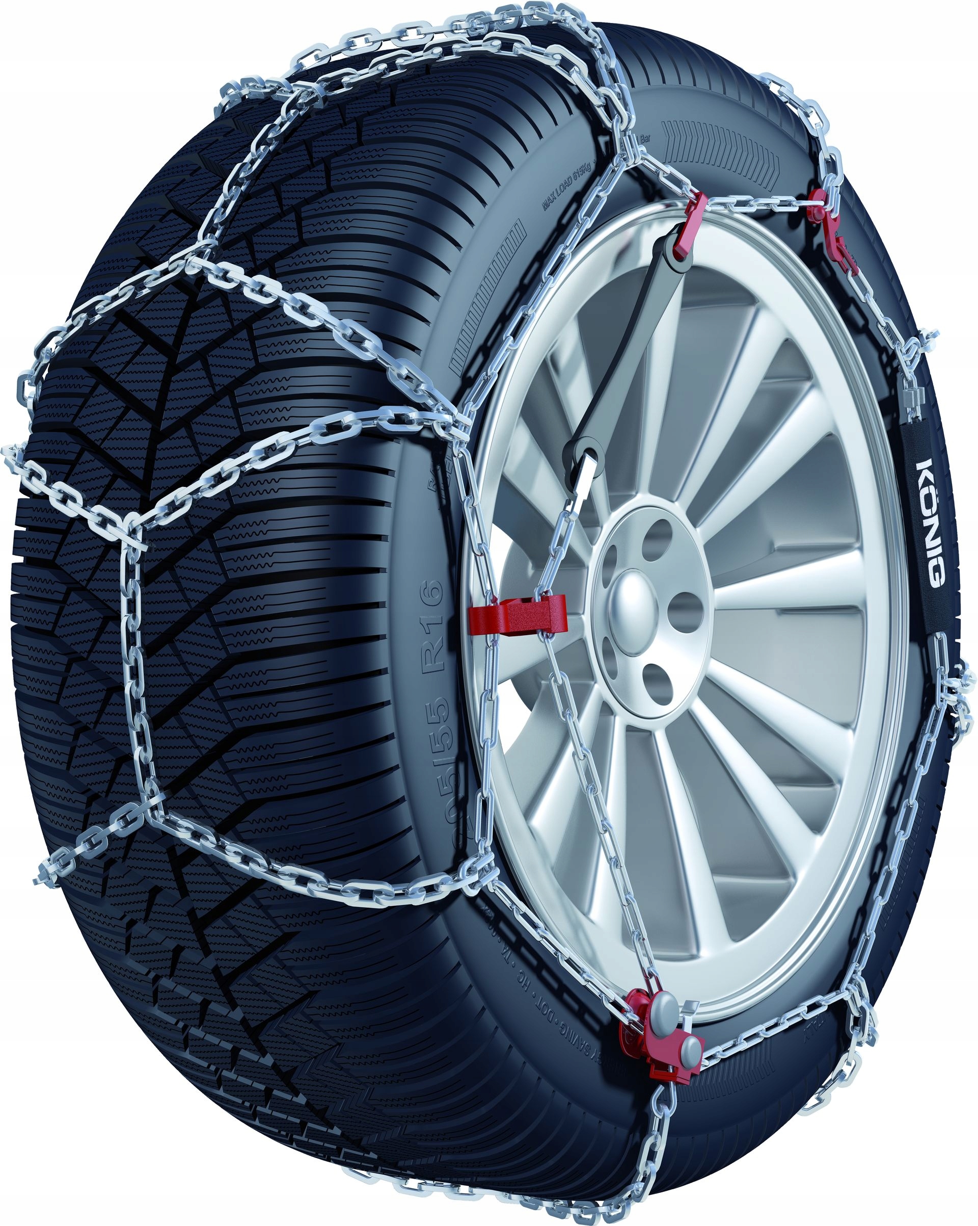 Chaîne neige manuelle 9mm 165 80 R14 - 175 70 R14 - 175 75 R14 - 185 65 R14  