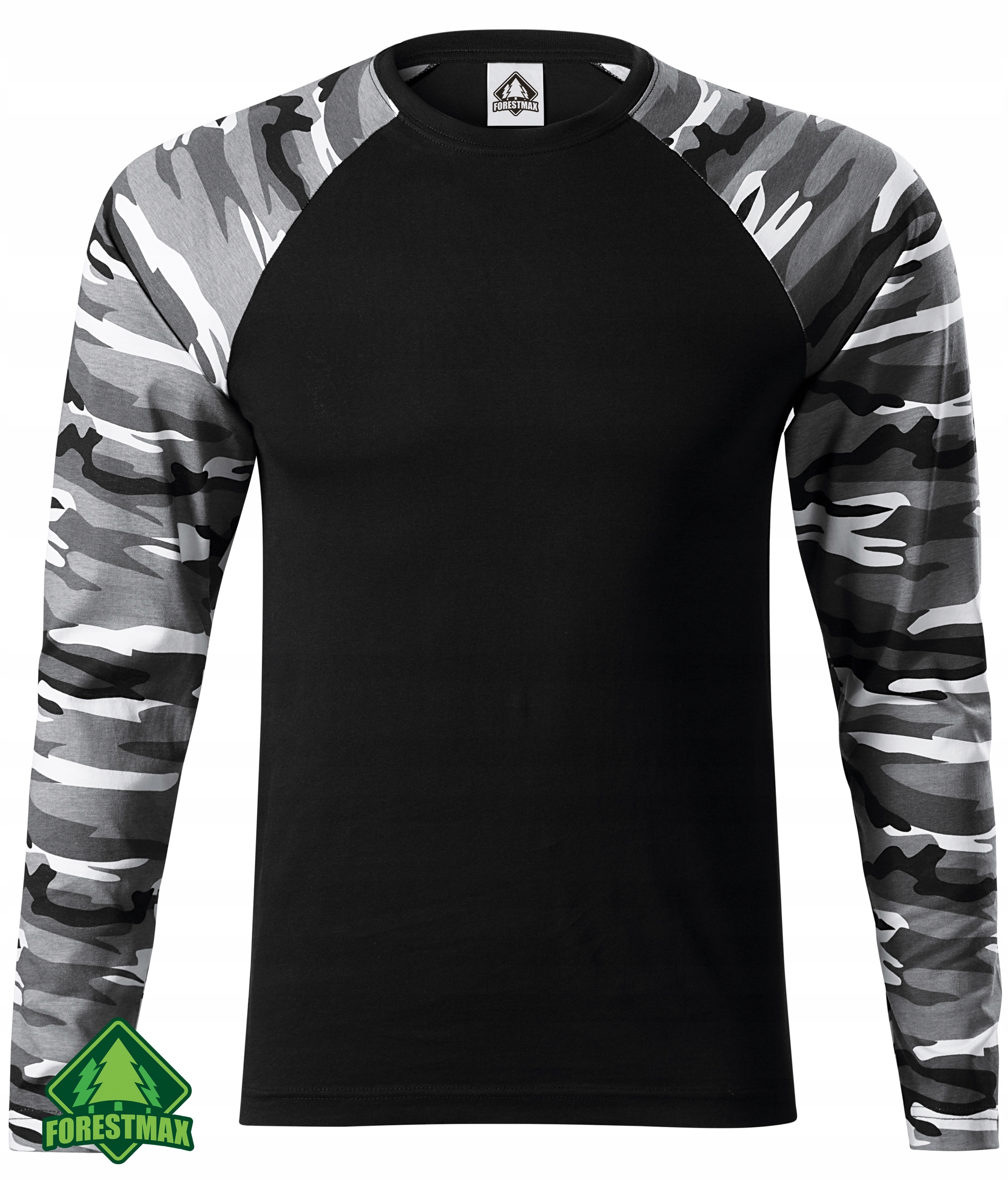 MODNA KOSZULKA FORESTMAX URBAN CAMO BAWEŁNA 100% M Rozmiar M