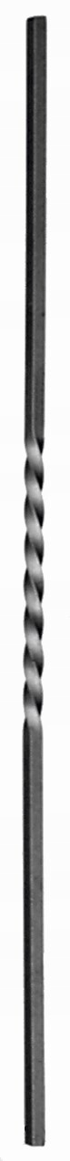 

Tralka pręt 14x14 H=150cm kręcona kute ogrodzenie