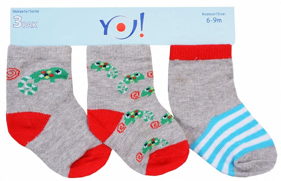 

Yo! Skarpety Skarpetki Bawełna 3-PACK 3-6m XS3C