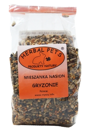 HERBAL PETS MIESZNKA NASION GRYZONIE 150G