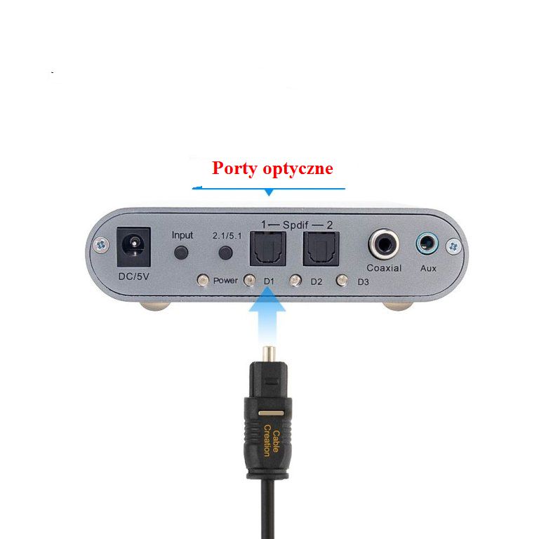 Przewód kabel optyczny 3m Toslink Audio Długość kabla 3 m