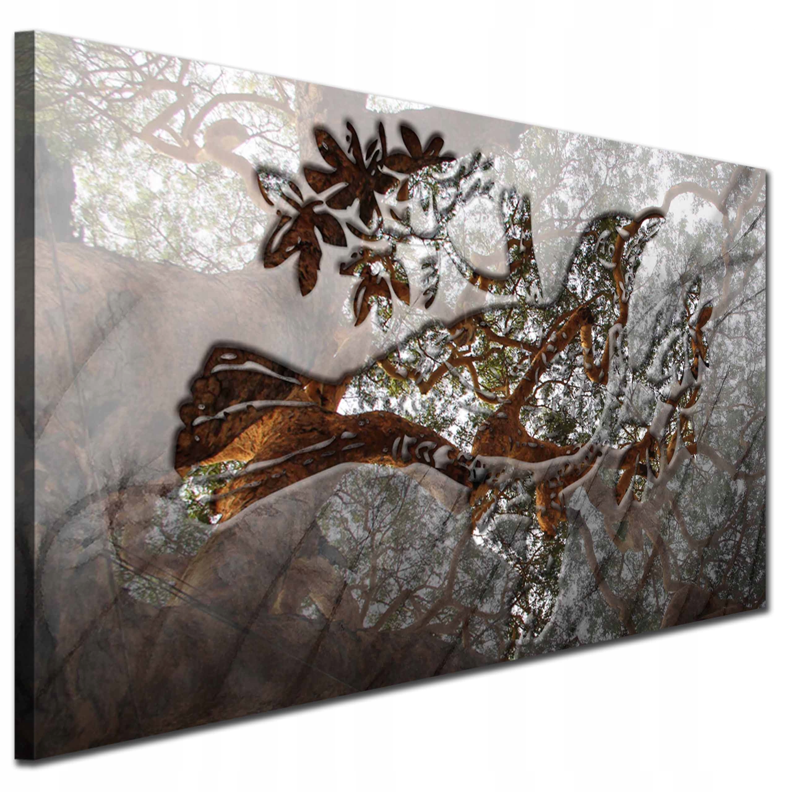 

Obraz Do Salonu ptaki w lesie 120x70