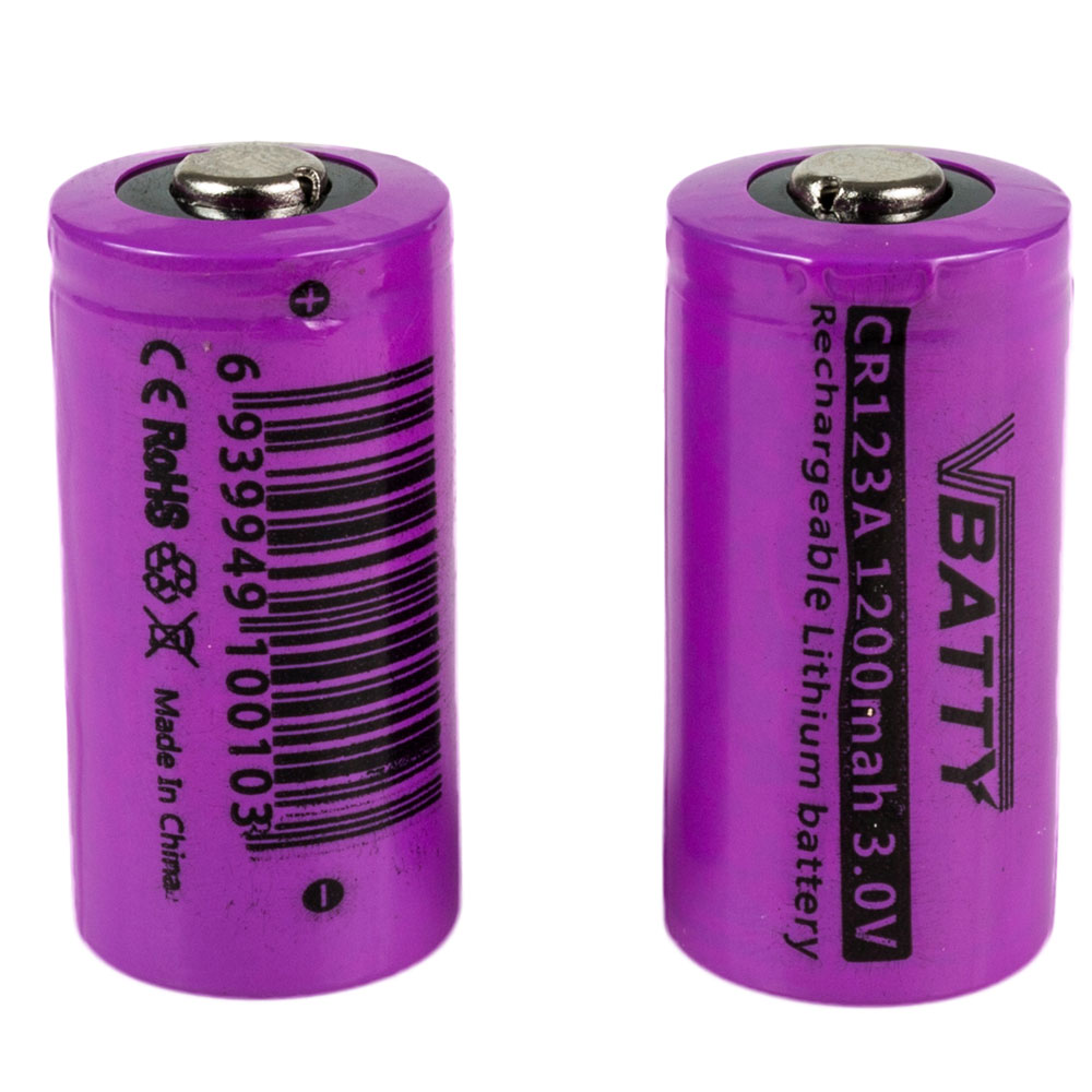 

Bateria akumulatorek Cr 123 a 3.0 V 1200mAh Rcr 2x