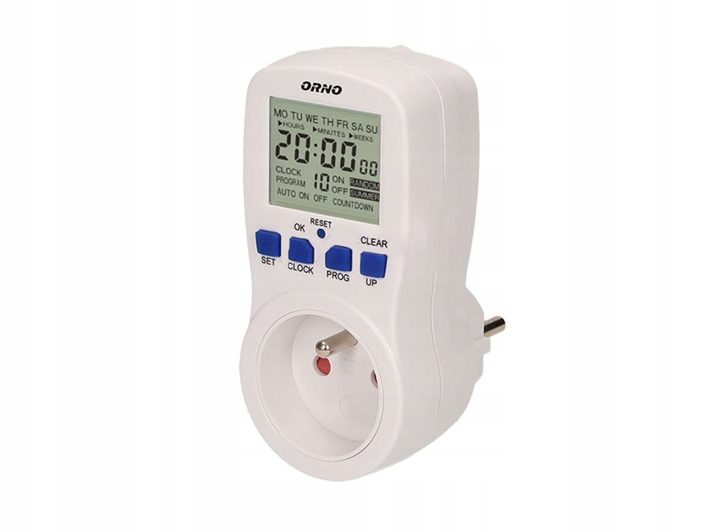 Elektroniczny programator czasowy ORNO OR-PRE-409