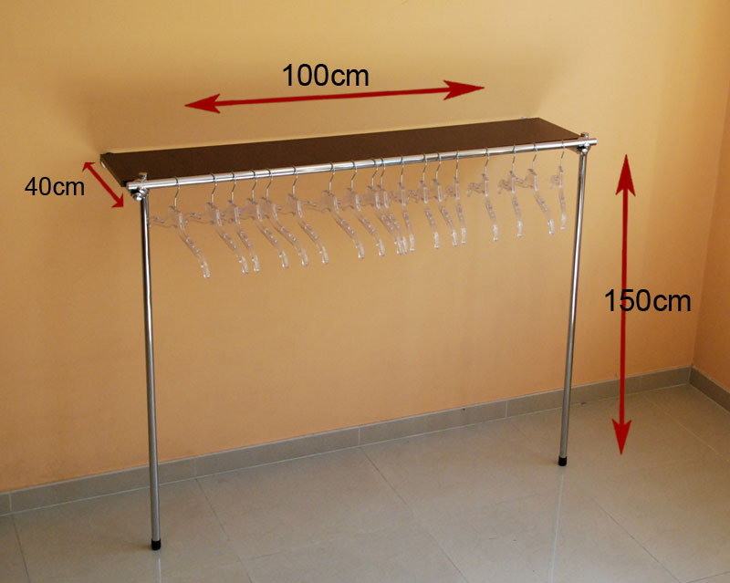 REGAŁ Z PÓŁKĄ 1x1,5m STOJAKI DO SKLEPU WIESZAK c1 Kod producenta 182