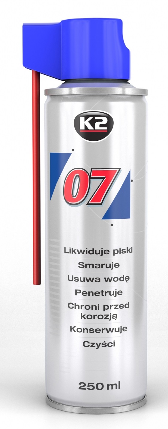 

07 odrdzewiacz czyści konserwuje smaruje 250ml