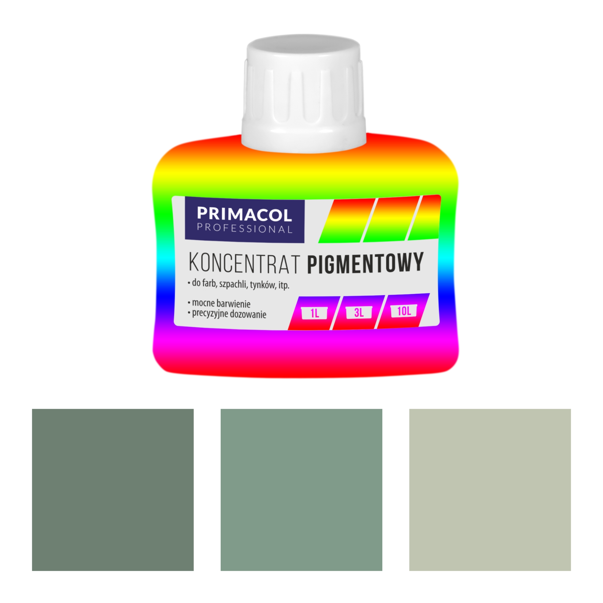 

Koncentrat Pigment do Farb Tynków 80ml khaki