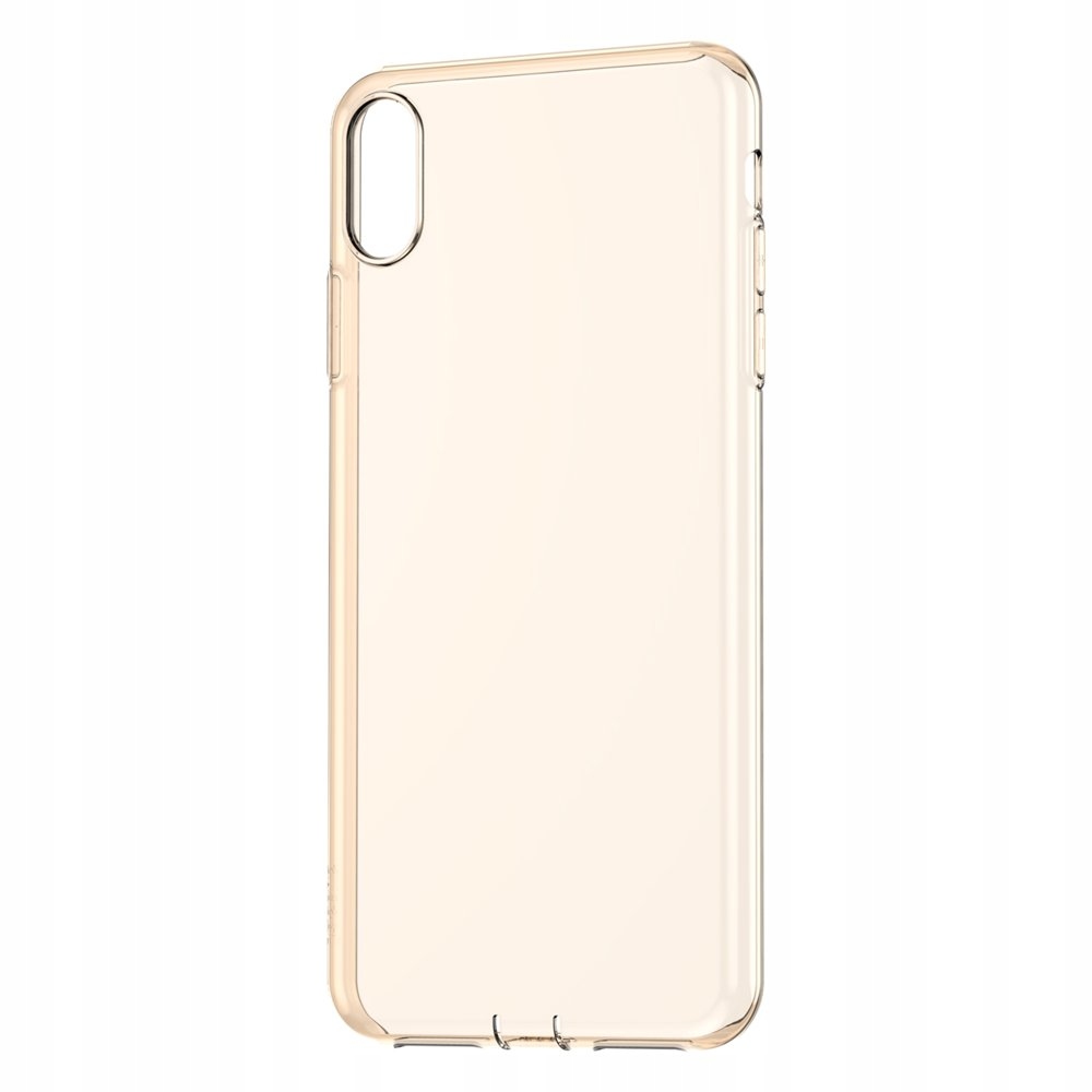 

Baseus Simplicity żelowe etui iPhone Xs / X złote