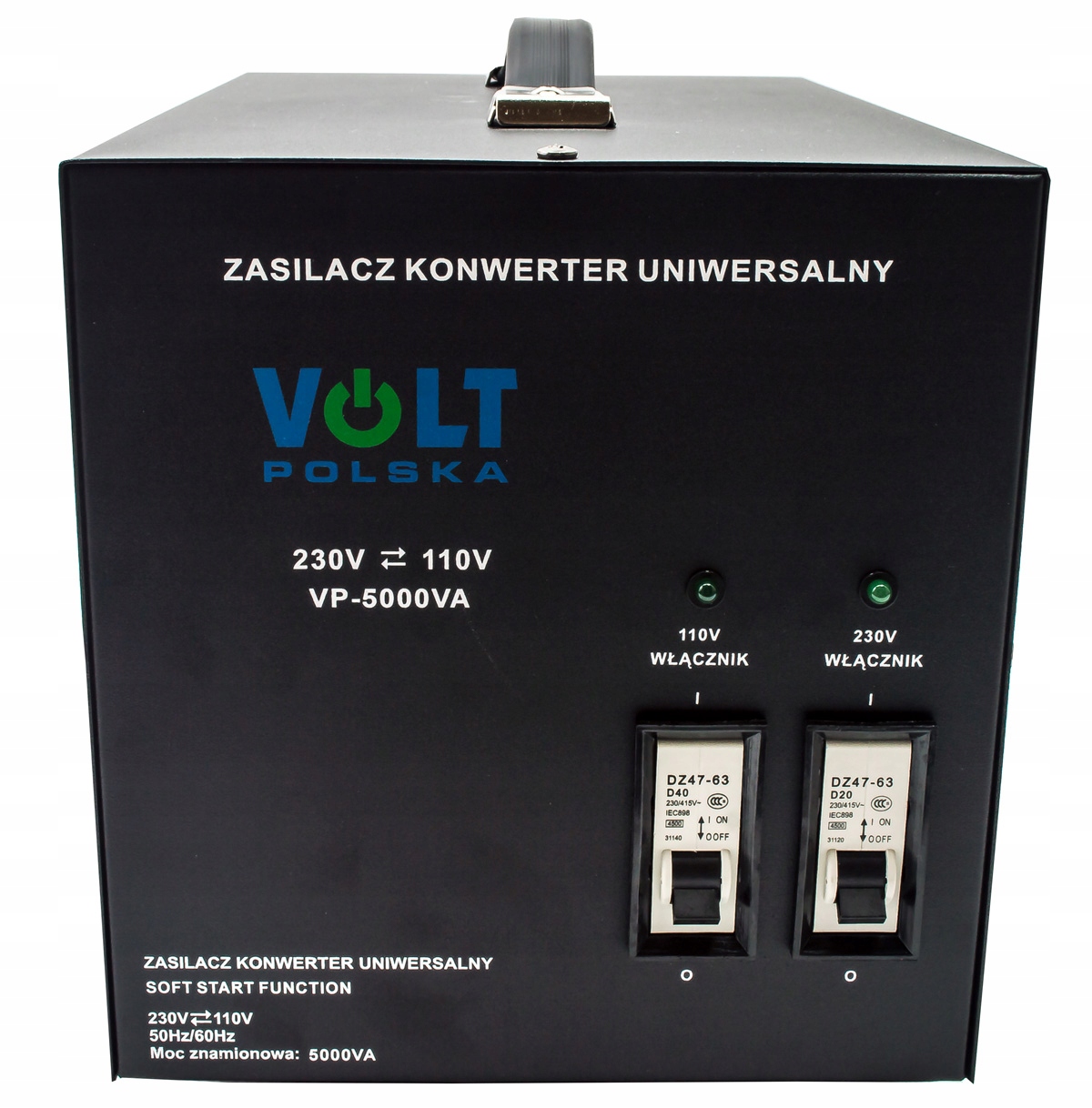 

Zasilacz Konwerter Transformator 230W 110V 5000W