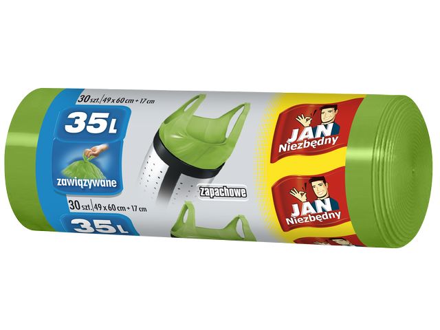 

Jan Niezbędny Worki Na Śmieci 35L 30szt T-shirt