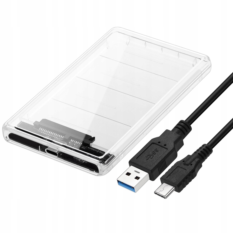 

Kieszeń Obudowa Dysk Sata 2.5 Usb-c 3.1 do USB3.0
