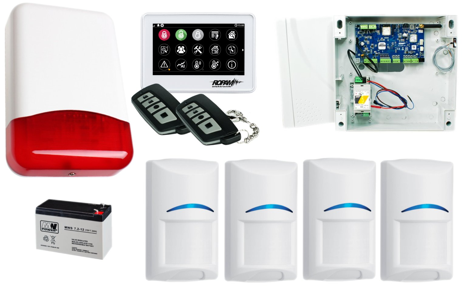 SYSTEM ALARMOWY ROPAM NeoGSM-IP POWIADOMIENIE GSM