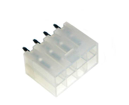 

Wtyk złącze Mini-Fit Molex 2x4 męskie Tht