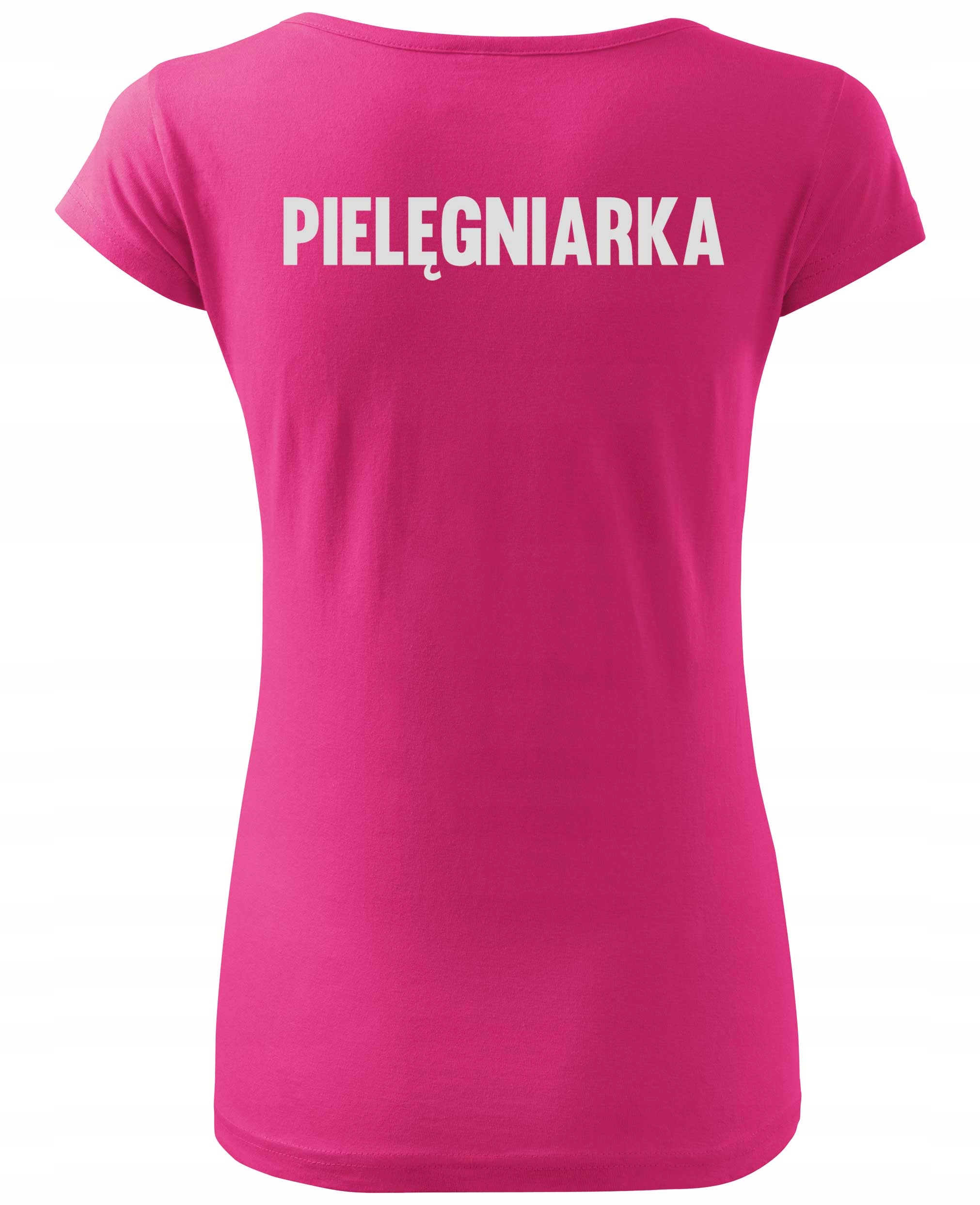 SUPER KOSZULKA MEDYCZNA NADRUK PIELĘGNIARKA HIT /L Model Koszulka damska